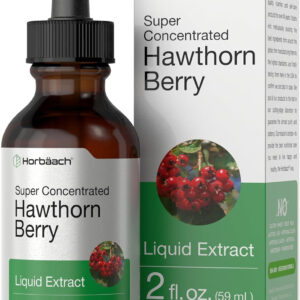 Hawthorn Berry Extract Liquid Tincture, 2oz  Alcohol Free by Horbäach